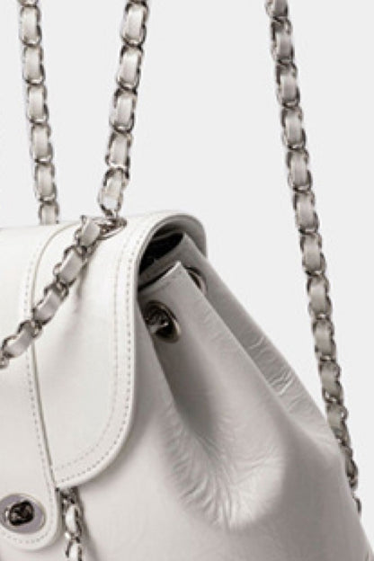 The Folette Leather Backpack