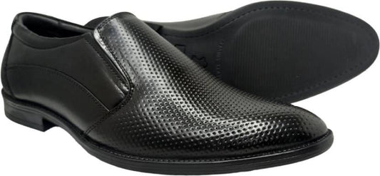 Italian Leather Formal Shoes, Lace Up For Men (Size-UK10)(Color-BLACK)