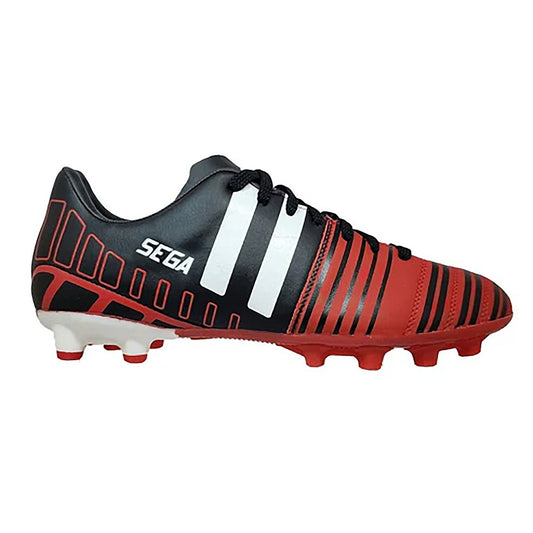 Sega Super Leather Football Shoes (Size-UK-11) (Color-BLACK)
