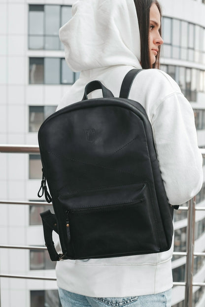 Urban Leather Rucksack, Everyday Leather Backpack for Women, Christmas