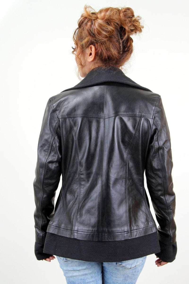 JackHerald Women Leather Jacket