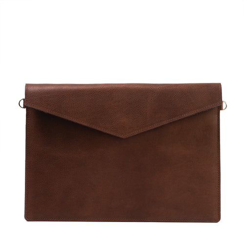 Leather Bag with adjustable strap for MacBook