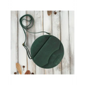 Round Leather Handbag