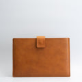 Leather Sleeve for iPad with zipper pocket